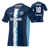 Flight Jersey Static Stripe - Navy